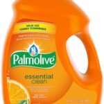 Palmolive Essential Clean Dish Soap Liquid - Orange Tangerine Scent - 4.27 L - Tough on Grease, Soft on Hands, Dishwashing liquid for Everyday Dishwashing , Removes Food Particles and Grime