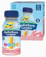 PediaSure Complete Reduced Sugar, 33% Less Sugar, Nutritional Supplement, 4 X 235 ml, Strawberry, 940 ml