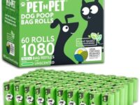 Pet N Pet Dog Poop Bags 1080 Counts, Dog Bags Poop Bag, USDA Certified 38% Plant Based & 62% PE Leakproof Doggy Poop Bags Dog Bag, Durable Dog Waste Bags Dog Poop Bag, Dog Poo Bags, Doggie Poop Bags