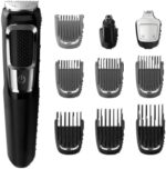 Philips Multigroom Series 3000 Cordless with 10 Trimming Accessories, Lithium-Ion and Storage Bag, MG3750/10