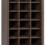 Prepac Space Saving Shoe Storage Cabinet, Espresso