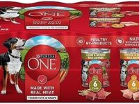 Purina ONE Tender Cuts Wet Dog Food, in Gravy Variety Pack 2 Flavours - 368 g Can (12 Pack)