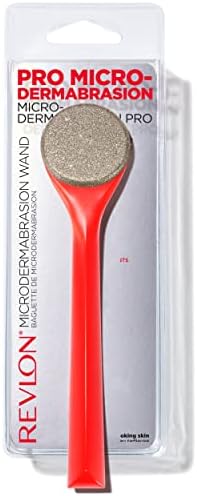 Revlon Microdermabrasion Wand, Gently Exfoliate Skin with Real Diamond Grit, 1 Count