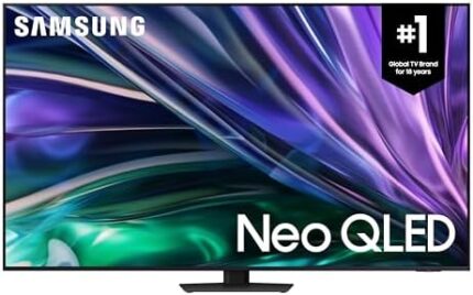 SAMSUNG 65-Inch Neo QLED AI powered 4K QN85D Series, 120Hz refresh rate, Dolby Atmos, Q-symphony, Gaming Hub, Smart TV - [QN65QN85DAFXZC] [Canada Version] (2024)