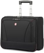 SWISSGEAR SWA0970 International Carry-On Wheeled Business Case - Holds Up to 15.6-Inch Laptop, , Black