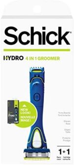 Schick Hydro 5 Electric Shaver and 5 Blade Razor for Men with Adjustable Comb for Beard Trimming