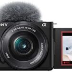 Sony Alpha ZV-E10 - APS-C Interchangeable Lens Mirrorless Vlog Camera Kit - Black