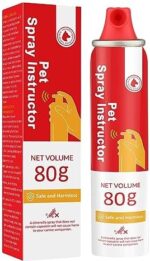 Spray Corrector for Dog Trainer, 80ml. Stops Barking, Jumping Up, Place Avoidance, Food Stealing, Dog Fights & Attacks. Help Stop Unwanted Dog Behaviour. Easy to Use, Safe, Humane & Effective. Red