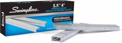 Swingline S.F.4 Premium Staples, 210 Staples per Strip, 1/4" Staple Leg Length, 3750 Staples Per Box (7471135454)