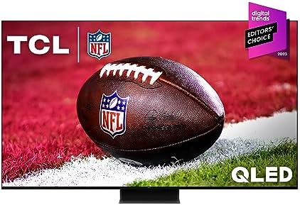 TCL 65-Inch QM8 QLED 4K Smart Mini LED TV with Google TV (65QM850G-CA, 2023 Model) Dolby Vision, Dolby Atmos, HDR Ultra, Game Accelerator 240, Voice Remote, Works with Alexa, Streaming Television