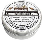 TooGet Stone Seasoning Beeswax Furniture Polish & Restoration Care Beeswax, Suit for Marble Furniture, Ceramic Tiles, Stone Floor, Stone Walls, Stone Polish Protection - 7OZ