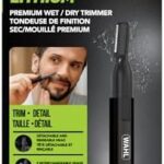 Wahl® Canada Premium Lithium Ear, Nose & Brow Trimmer, Power and Precision to tackle all your grooming needs, Wet/Dry Black Pen Trimmer, for fast and easy facial grooming, Men Grooming - Model 5536