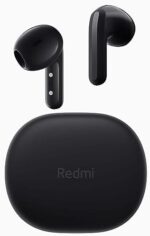 Xiaomi Redmi Buds 4 Lite TWS Wireless Earbuds, Bluetooth 5.3 Low-Latency Game Headset with AI Call Noise Cancelling, IP54 Waterproof, 20H Playtime, Lightweight Comfort Fit Headphones, Black