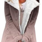 Yihaojia Winter Coats for Women 2023 Warm Lightweight Fleece Sherpa Jacket Plus Size Jacket Fashion Print Button Outerwear