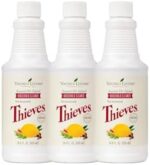 Young Living Thieves Household Cleaner of 14.4 fl.oz. Bottles - Essential Oil-Infused Ultra-Concentrated Formula for Natural Home Care, Non-Toxic Cleaning Bliss - 3 Pack