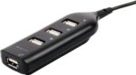 Zebronics ZEB-90HB USB Hub, 4 Ports, Pocket Sized, Plug & Play, for Laptop & Computers