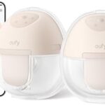 eufy Wearable Breast Pump E10, Hands-Free Electric Breast Pump with App Control, Personalized Smart Rhythm, Hospital Grade Suction for More Milk, Portable,17mm - 24mm Flanges, Leak-Proof & Ultra-Quiet