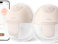 eufy Wearable Breast Pump E10, Hands-Free Electric Breast Pump with App Control, Personalized Smart Rhythm, Hospital Grade Suction for More Milk, Portable,17mm - 24mm Flanges, Leak-Proof & Ultra-Quiet