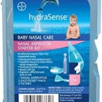 hydraSense Nasal Aspirator Starter Kit, Baby Care, Relieve Congested and Stuffy Noses, 1 Kit