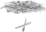 100pcs 0.9mm Winding Stems, Replacement Watch Repairing Part,Wristwatch Movement Accessory Tool Set for Watchmaker and Watch Lover