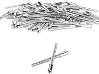 100pcs 0.9mm Winding Stems, Replacement Watch Repairing Part,Wristwatch Movement Accessory Tool Set for Watchmaker and Watch Lover