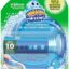 Scrubbing Bubbles Toilet Bowl Cleaner, Fresh Gel Toilet Cleaning Stamp, Rainshower Scent, Dispenser with 6 Gel Stamps