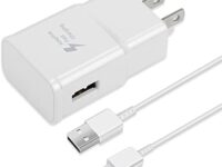 Adaptive Fast Type C Charger kit with 5FT USB Type C Cable Fast Charging for Samsung Galaxy S21/S21+/S10/S10e/S9/S8/A51/Z Flip3/A53/A71/Note 8/9, Google Pixel 3/2XL, Replacement Original Fast Charger