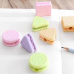 3Pcs Cute Cookie Pen Sharpeners Kawaii Manual Reusable Plastic Pencil Cutter Sharpener for Pen Kid Gift School Office Stationery Supplies Durable and Deft