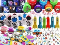 54 Pcs Outer Space Party Favors for Kids 4-8, Birthday Party Supplies Gifts, Treasure Box Toys, Carnival Prizes, School Classroom Rewards, Pinata Stuffers, Goodie Bags Filler for Boys and Girls 8-12