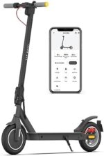 5TH WHEEL V30PRO Electric Scooter with Turn Signals - 32KM Range & 29 KM/H, 350W Motor, 10" Inner-Support Tires, Dual Braking System and Cruise Control, Foldable Electric Scooter for Adults