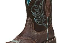 ARIAT womens Fatbaby Heritage Dapper Western Boots Ariat Fatbaby Western Boot – Women’s Leather Western Boots