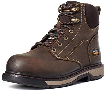 ARIAT womens Riveter 6" Csa Waterproof Composite Toe Work Boot