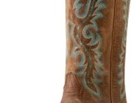 ARIAT womens Wms Futurity Boon Pcn Brn Western Boot