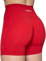 AUROLA Intensify Workout Shorts for Women Seamless Scrunch Short Gym Yoga Running Sport Active Shorts