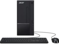 Acer Aspire TC-1770-UR11 Desktop | 13th Gen Intel Core i5-13400 10-Core Processor | 8GB 3200MHz DDR4 | 512GB M.2 2280 PCIe Gen 4 SSD | SD Card Reader | Intel Wi-Fi 6E AX211 | Windows 11 Home,Black