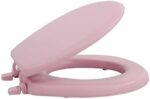 Achim Home Furnishings TOVYSTTR04 Fantasia Standard Toilet Seat, 17-Inch, Soft Tea Rose