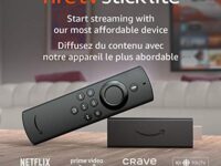 Amazon Fire TV Stick Lite with Alexa Voice Remote Lite (no TV controls), HD streaming device