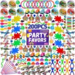 Amy&Benton 200PCS Goodie Bag Fillers Party Favors for Kids Birthday Pinata Filler Toy Assortment Prizes for Kids Classroom Rewards