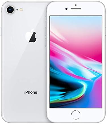 Apple iPhone 8, 64GB, Silver (Renewed)