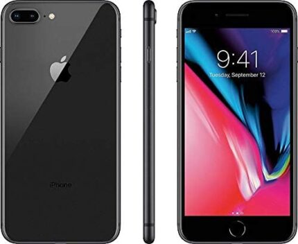 Apple iPhone 8 Plus, Fully Unlocked, 64 GB - Space Gray (Renewed)