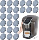 Appliance Sliders for Kitchen Appliances 24 PCS Self-adhesive Small Kitchen Appliance Slider Kitchen Hacks Easy to MovIing & Space Saving Kitchen Must Have Gadgets Mixer Accessories for countertop