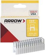 Arrow Fastener 591188 1/4-Inch by 5/16-Inch Insulated Staples (Clear)