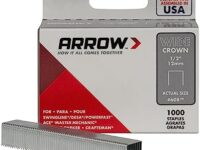 Arrow Fastener 608 1/2-Inch Wide Crown Swingline Heavy Duty Staples, 1,000-Pack