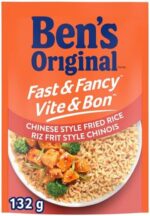 BEN'S ORIGINAL FAST & FANCY Chinese Style Fried Rice Side Dish, 132g Pouch