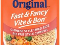 BEN'S ORIGINAL FAST & FANCY Chinese Style Fried Rice Side Dish, 132g Pouch