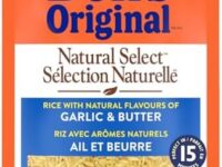 BEN'S ORIGINAL NATURAL SELECT Garlic & Butter Flavour Rice Side Dish, 397g pouch