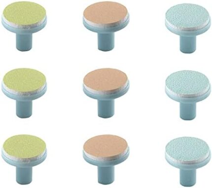 Baby Nail Trimmer Pads, Brounit - Nail Trimmer Replacement Pads, Baby Nail File Sandpaper Pads, Electric Baby Nail Grinding Heads Universal for Standard Baby Nail Trimmer (1 A - Mixed Grinding Head)