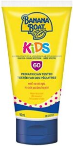 Banana Boat Kids Tear Free Sunscreen Lotion, SPF 60, Travel Size, 90mL