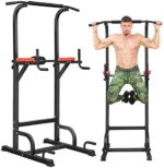 BangTong&Li Power Tower Pull Up Bar for Home Gym Equipment Dip Station Multi-Function Workout Station