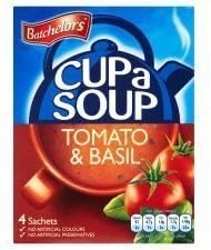 Batchelors Cup A Soup Tomato And Basil Soup 4S 108G by Premier Foods